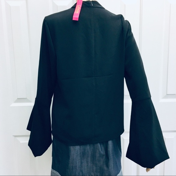 NWT Long bubble sleeve loose fit top S - Picture 4 of 8